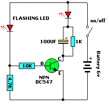 Super Bright Led Flasher - Electronics-Lab