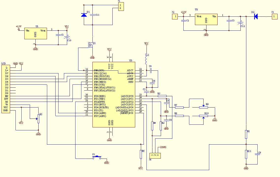 Voltmeter   Ammeter Lcd Panel