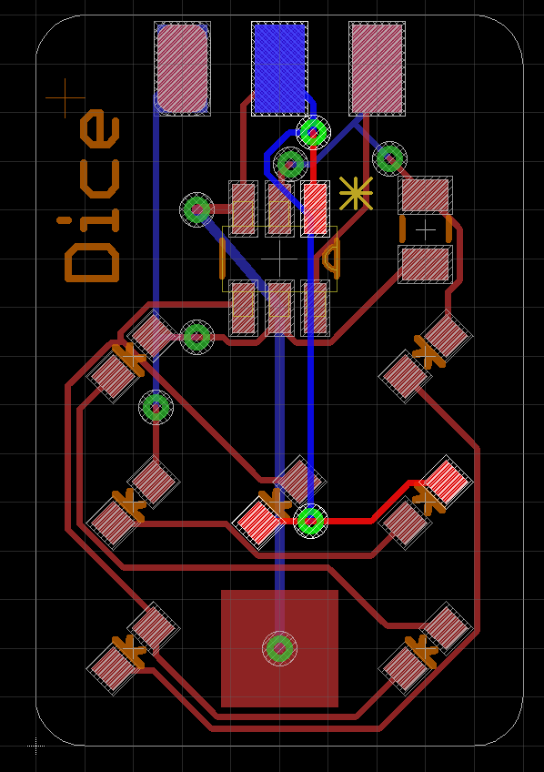 PCB Diagram Of DICE10