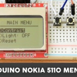 Arduino Tutorial: Menu on a Nokia 5110 LCD Display Tutorial