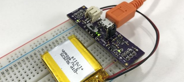 LiPo breadboard power supply