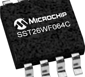 Microchip SST26WF064C Flash Memory Chip