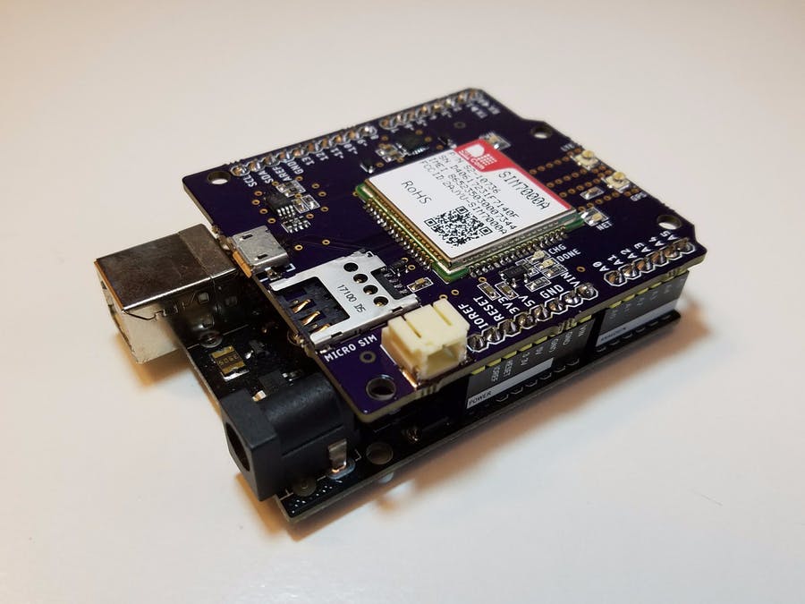 Open-Source NB-IoT Shield for Arduino Open-Source NB-IoT Shield for Arduino