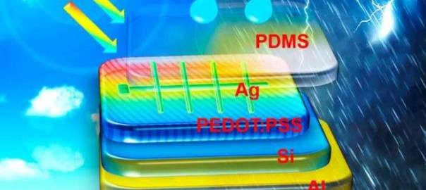 Hybrid solar panel can generate power fro rain too