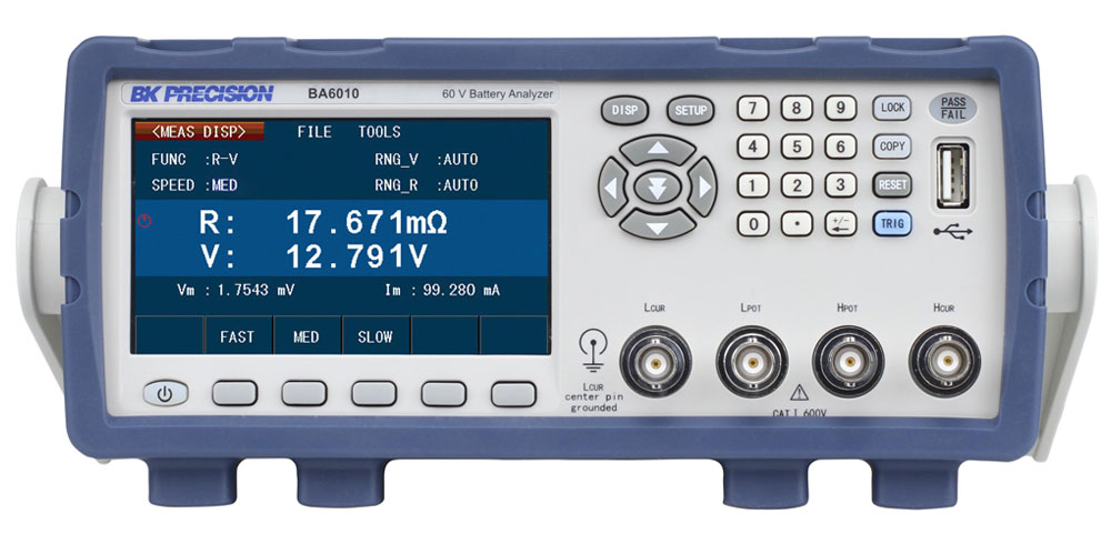 BKprecision’s BA6010 Series Battery Analyzers – Model BA6010 BKprecision’s BA6010 Series Battery Analyzers – Model BA6010