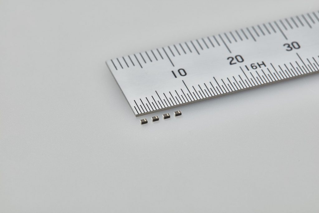 Commercialised 1005-size metal power inductor Commercialised 1005-size metal power inductor