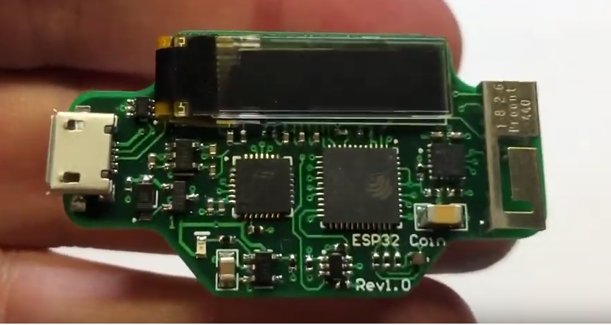 ESP32 CoinCell board ESP32 CoinCell board