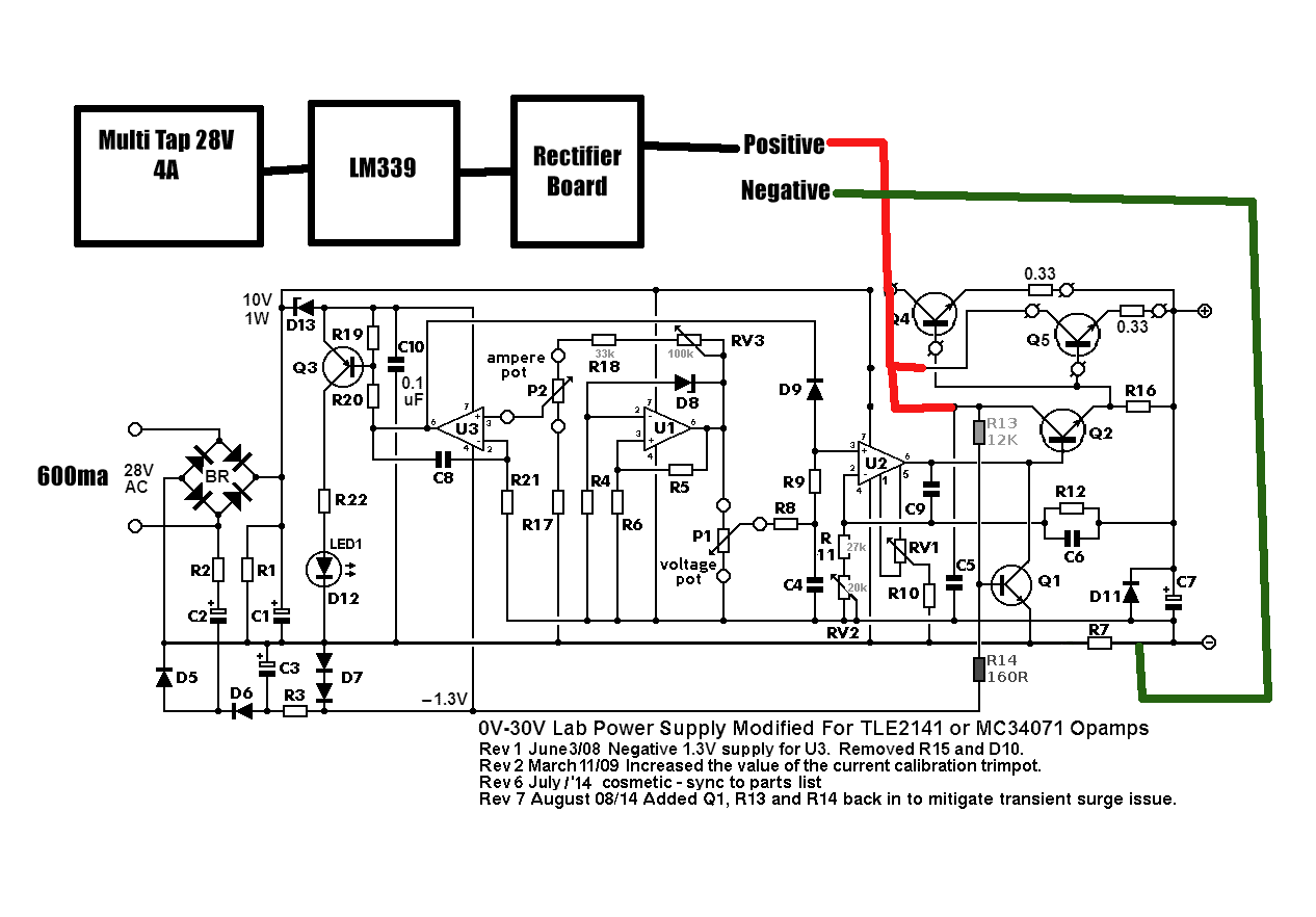 0-30 Vdc Stabilized Power Supply - Page 80 - Projects Q/A - Electronics.