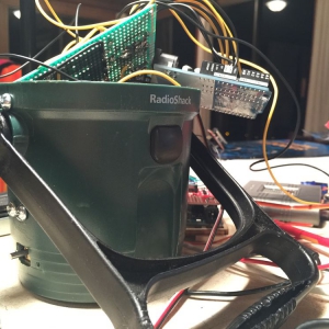 Robot created from old Flashlight