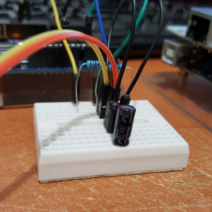 Capacitance LCD Readout