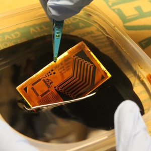 Homemade PCBs with a Brother printer - 4mil Traces