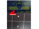 3D printer’s Magnetic heat bed sink hole.png 3D printer’s Magnetic heat bed sink hole.png