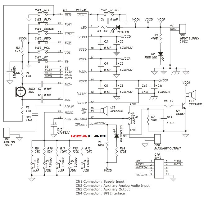 20_to_80_Seconds_Voice_record_Playback_SCHEMATIC