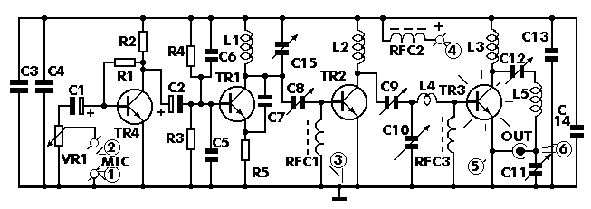 Multipurpose FM Transmitter Circuit