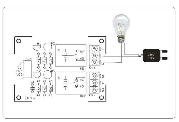 2 Channel Relay Board - Electronics-Lab