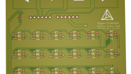 LED Binary Clock – Arduino Shield Compatible
