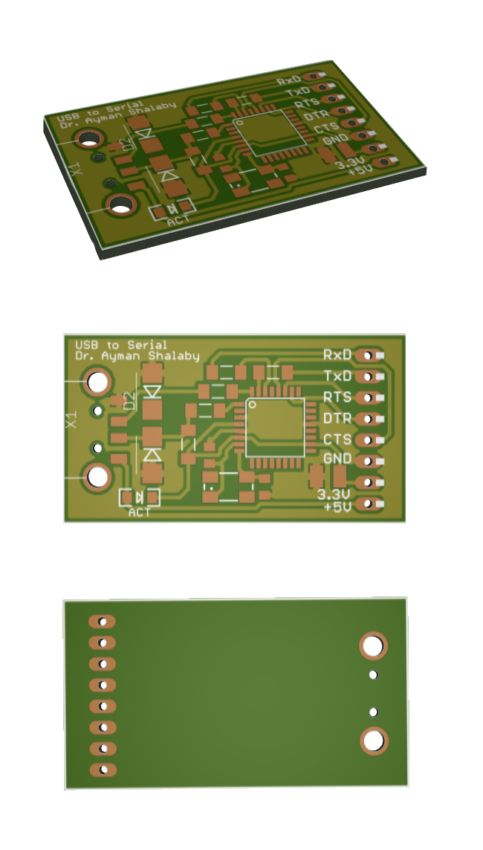 USB to Serial Converter using AVR microcontroller - Electronics-Lab