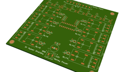 8 Opto-isolated Relay board
