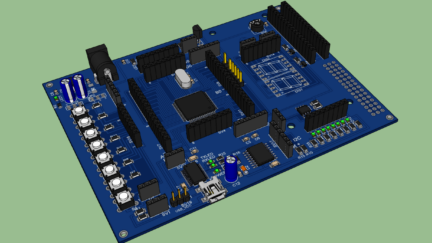 ATmega64 Development Board