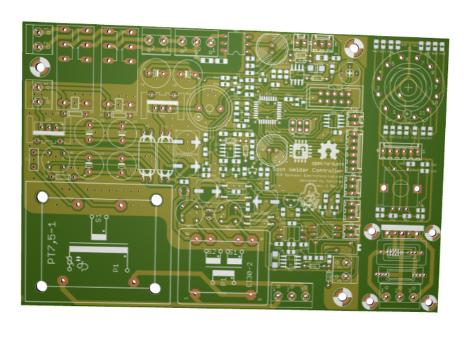 MCU Controlled Spot Welder