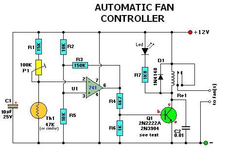vil beslutte af peave Automatic Fan Controller - Electronics-Lab.com