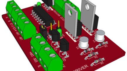 DC Motor Driver using L293D