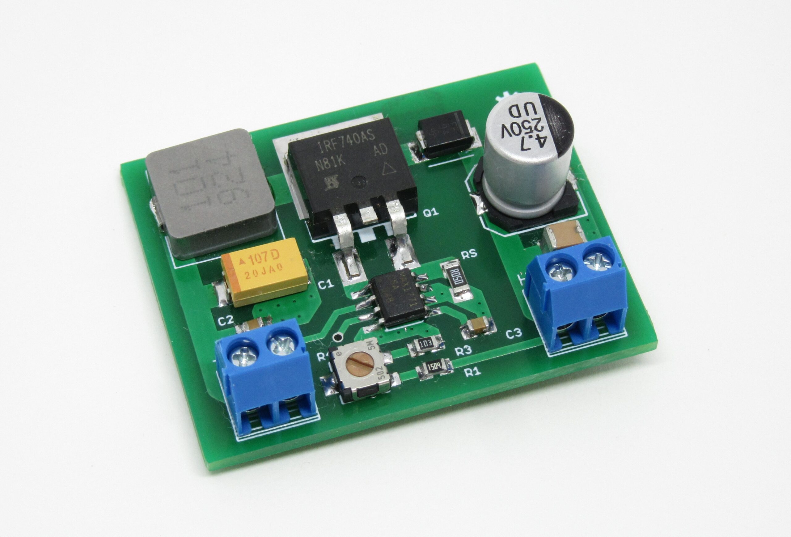 HV Nixie DC-DC Switching Power Supply using MAX1771 HV Nixie DC-DC Switching Power Supply using MAX1771