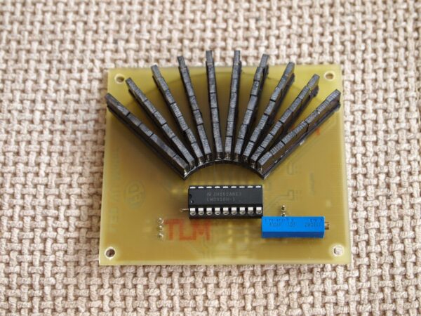 LED VU Meter with LM3916 - Electronics-Lab