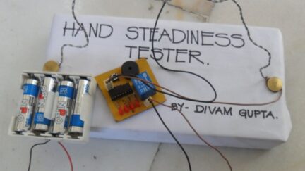 Hand Steadiness Tester
