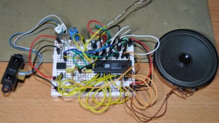 Halloween Scare using 12F683 and ISD2532