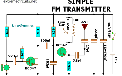 Simple FM Transmitter