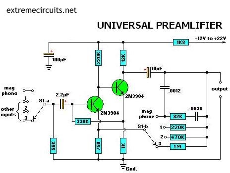 Universal Preamplifier Electronics