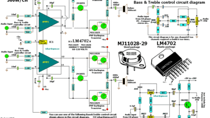 600W Audio Amplifier