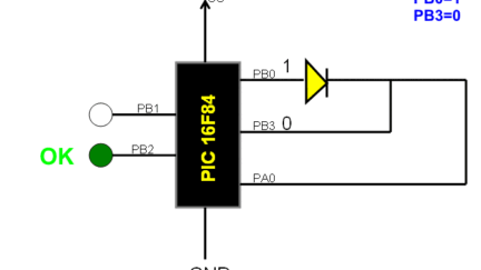 PIC diode tester