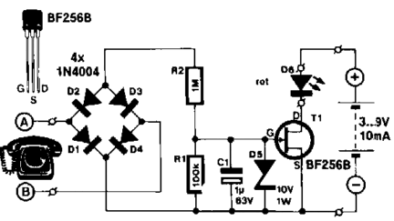 Phone line indicator
