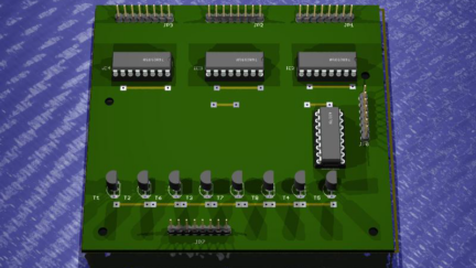 24×6 LED Matrix Control Circuit