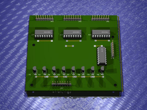 24x6 LED Matrix Control Circuit - Electronics-Lab.com