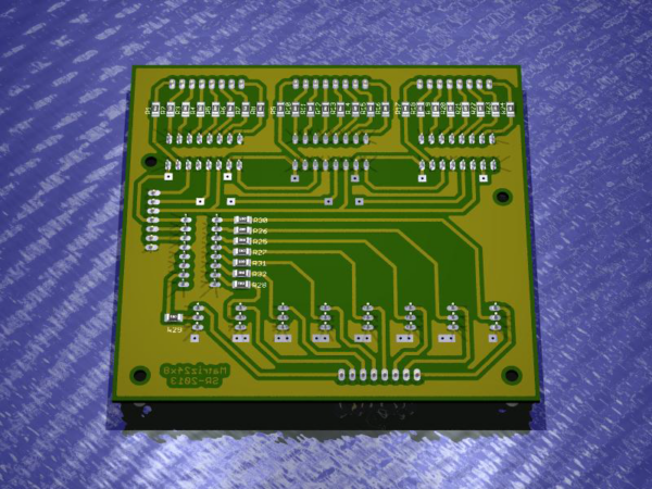 24x6 LED Matrix Control Circuit - Electronics-Lab