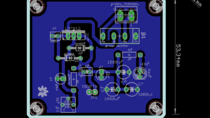 Variable Power Supply with LM7812