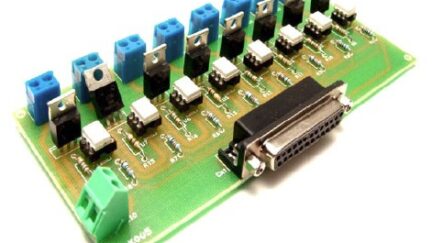 8 Channel LPT relay board