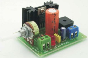 1.2 – 15V/3A adjustable regulated power supply