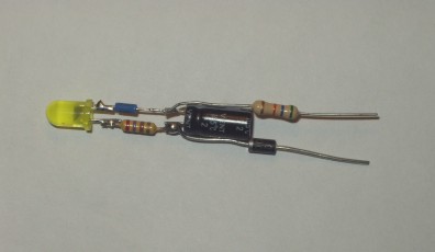 230V Blinking LED