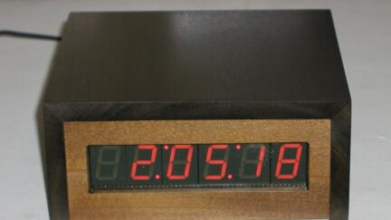 PIC based WWVB clock