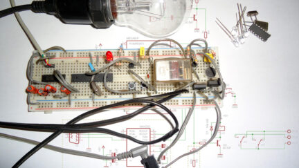 Microcontroller Clapper Switch