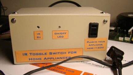 Infrared Toggle Switch for Home Appliances