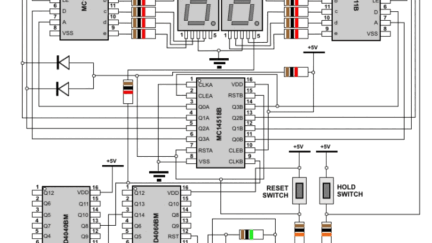 Digital Stopwatch 0-60sec