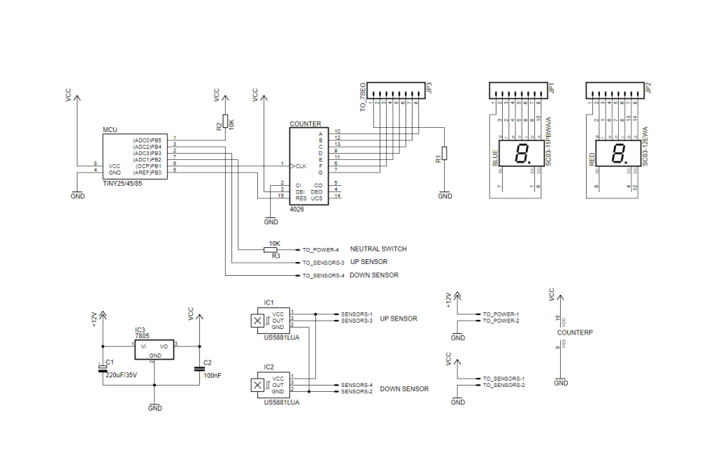 Motorcycle Universal Gear Indicator - Electronics-Lab.com