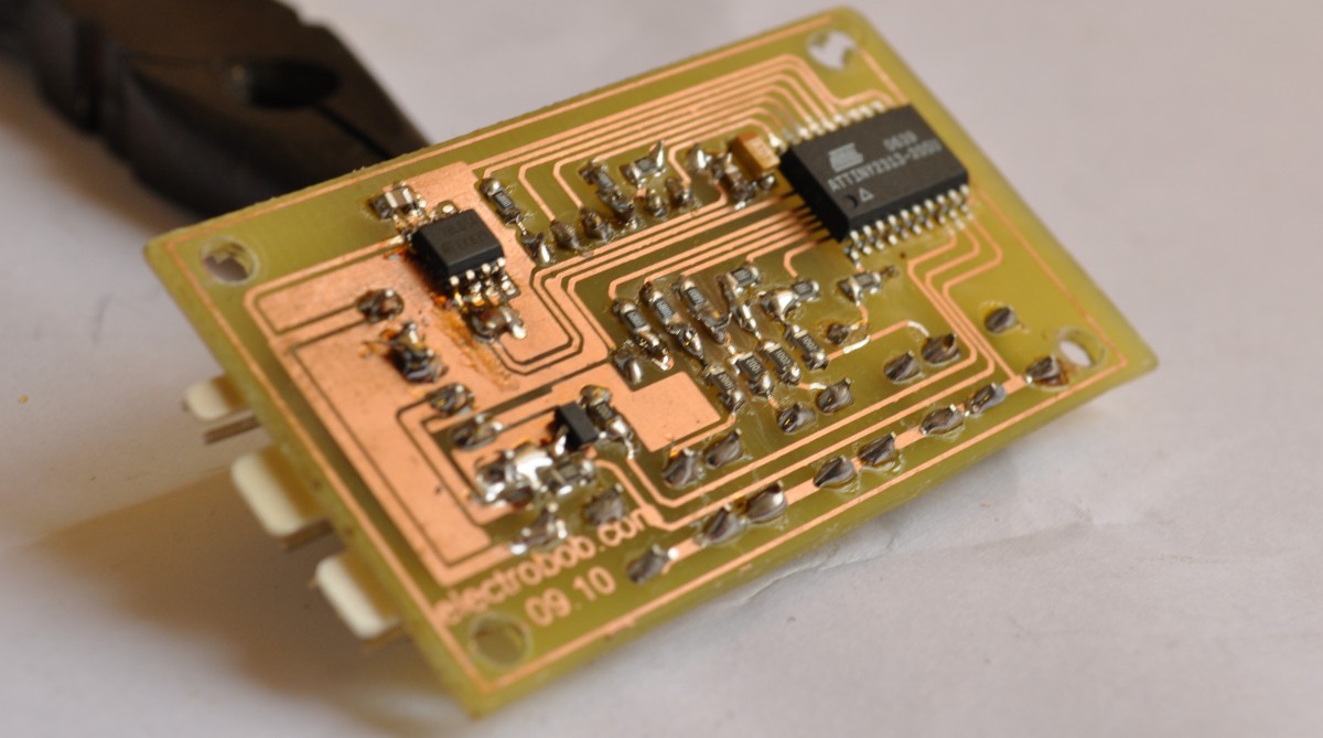 PCB Exposure using UV light LED box - Do It Easy With ScienceProg