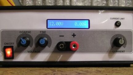 Voltmeter + Ammeter LCD panel