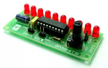 Variable Range LED Voltmeter
